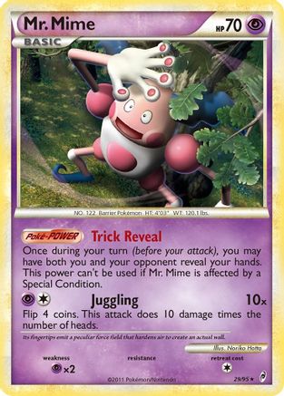 Mr. Mime - 29/95 - Rare