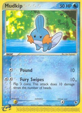 Mudkip - 60/109 - Common - Reverse Holo