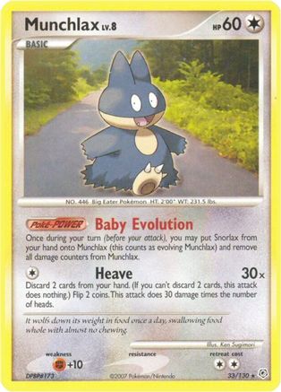 Munchlax - 33/130 - Rare