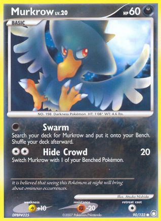 Murkrow - 90/123 - Common - Reverse Holo