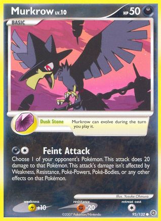 Murkrow - 95/132 - Common - Reverse Holo