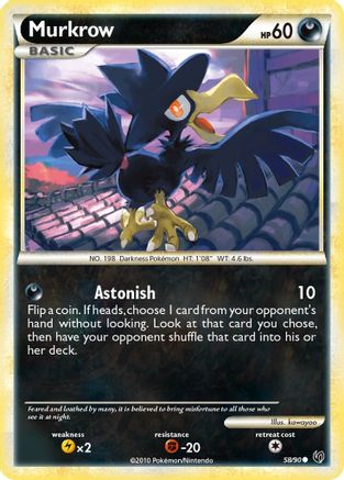 Murkrow (58) - 58/90 - Common