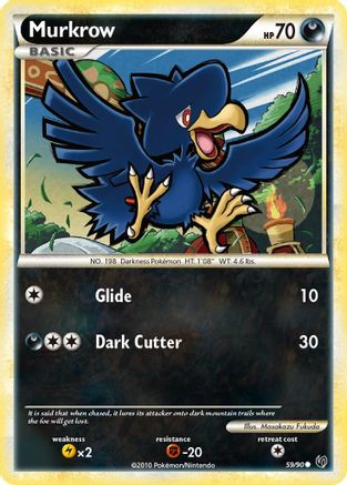 Murkrow (59) - 59/90 - Common