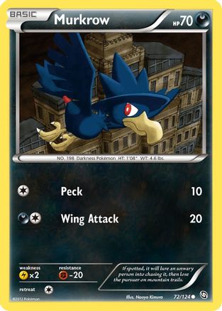 Murkrow  Dragons Exalted - Common