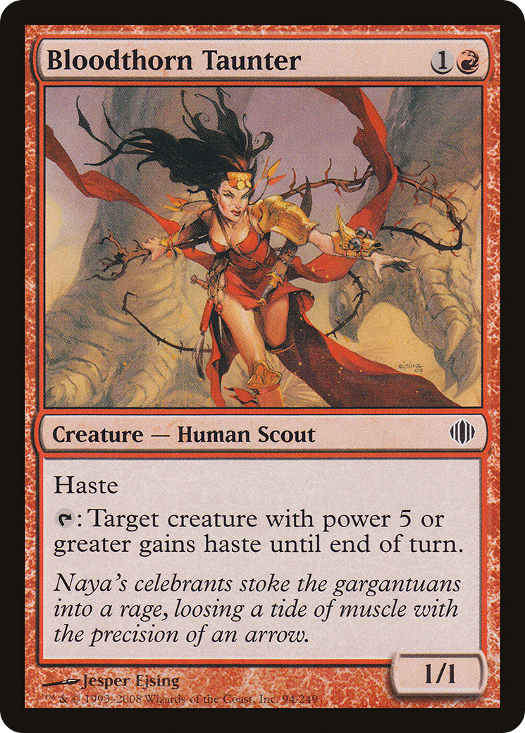 Bloodthorn Taunter (ALA-094)  Foil