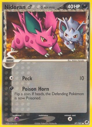 Nidoran M (Delta Species) - 57/101 - Common