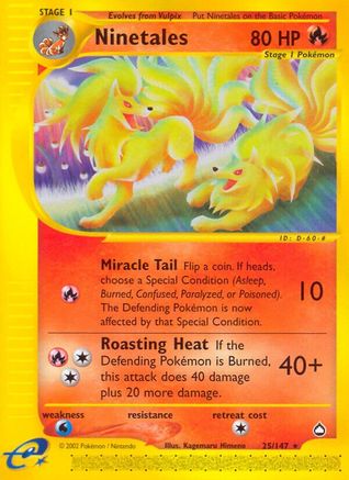 Ninetales - 25/147 - Rare
