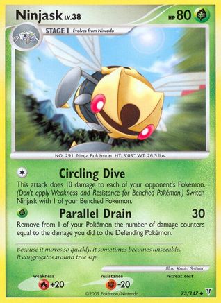 Ninjask - 73/147 - Uncommon