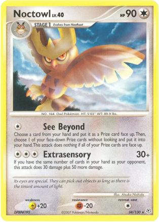 Noctowl - 34/130 - Rare