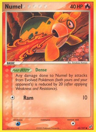 Numel - 68/107 - Common - Reverse Holo