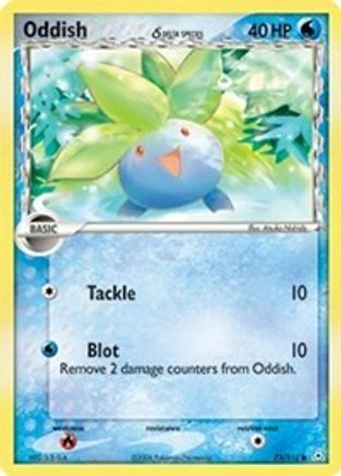 Oddish (Delta Species) - 73/110 - Common