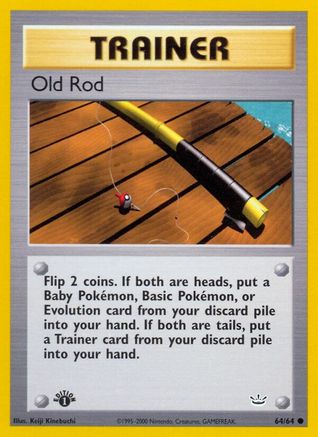 Old Rod - 64/64 - Common - Unlimited