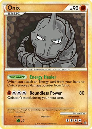 Onix (56) (56) 056/95  Unleashed - Common