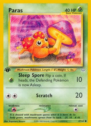 Paras - 47/64 - Common - 1st Edition