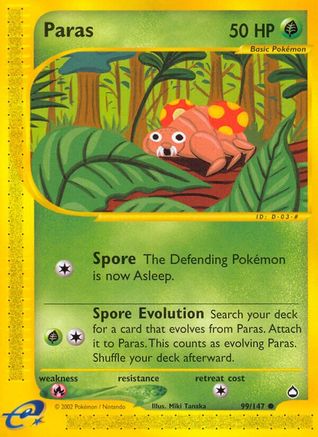 Paras - 99/147 - Common - Reverse Holo