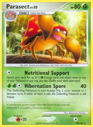 Parasect - 38/147 - Rare