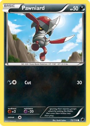 Pawniard (72) - 72/116 - Common - Reverse Holo