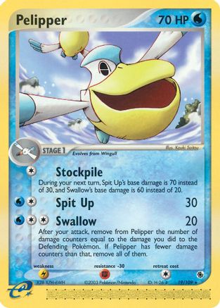 Pelipper - 19/109 - Rare