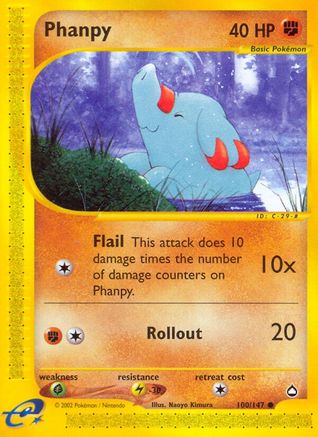 Phanpy - 100/147 - Common - Reverse Holo