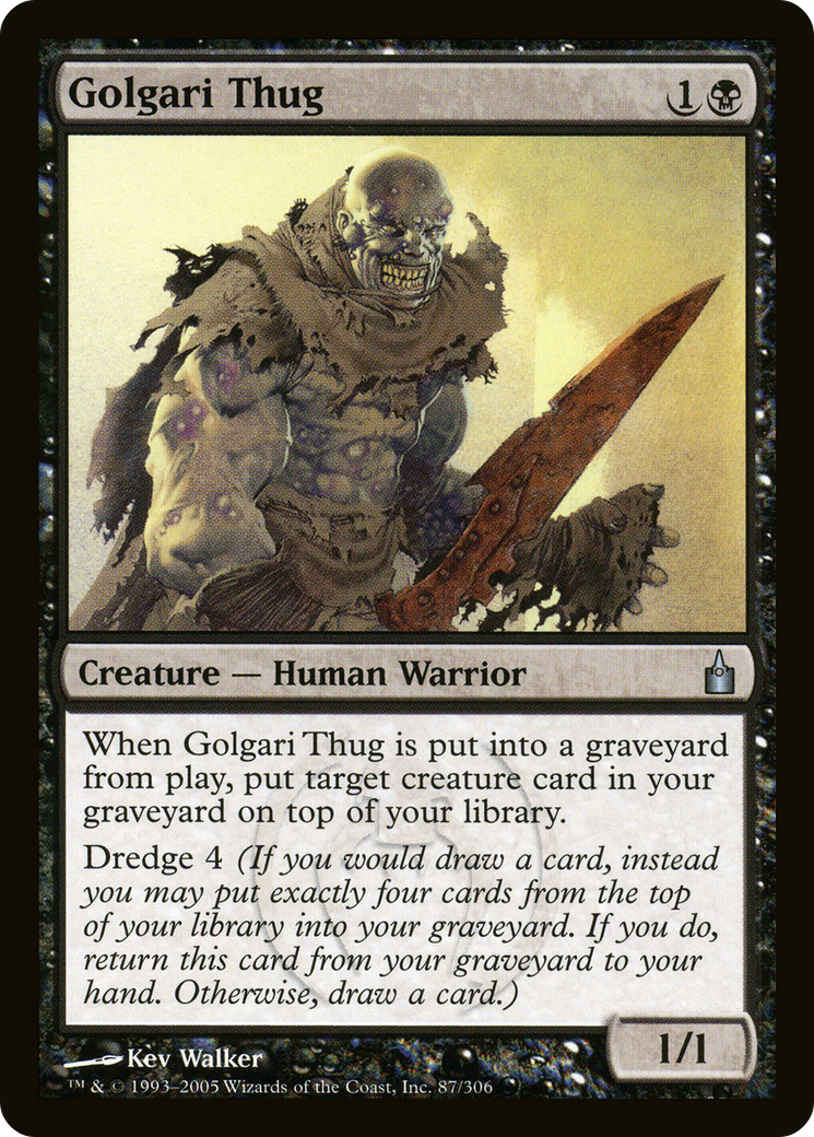 Golgari Thug (RAV-087)  Foil