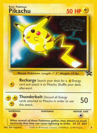 Pikachu (Movie Promo) 004/53  WoTC Promo - Promo