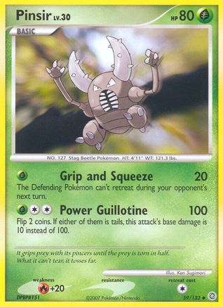 Pinsir - 59/132 - Uncommon