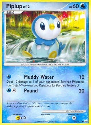 Piplup - 85/127 - Common