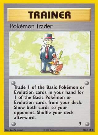 Pokemon Trader - 103/110 - Rare - Reverse Holo