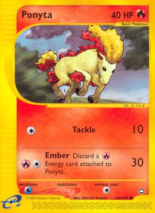Ponyta - 102/147 - Common