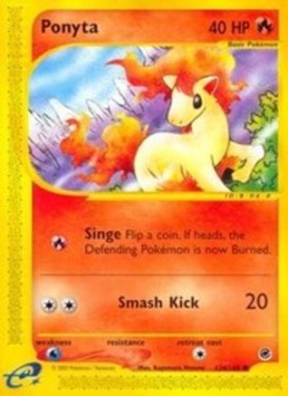 Ponyta - 126/165 - Common - Reverse Holo