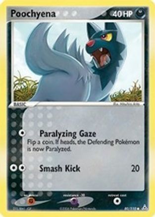 Poochyena - 80/110 - Common - Reverse Holo