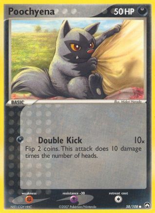 Poochyena - 58/108 - Common - Reverse Holo