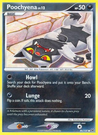 Poochyena - 86/127 - Common - Reverse Holo
