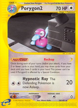 Porygon2 - 28/147 - Rare - Reverse Holo