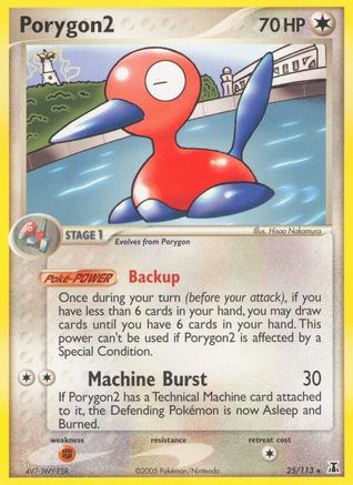 Porygon2 - 25/113 - Rare - Reverse Holo