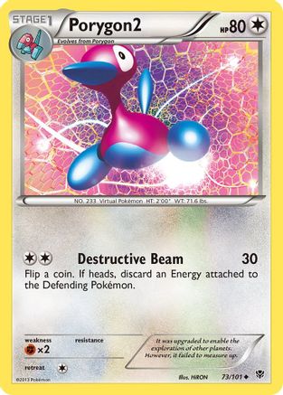 Porygon2 - 73/101 - Uncommon - Reverse Holo