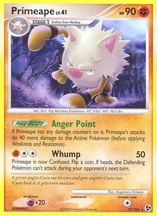 Primeape - 27/106 - Rare