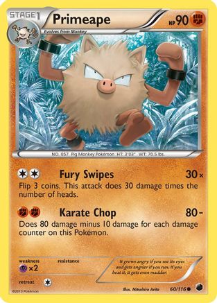 Primeape - 60/116 - Common