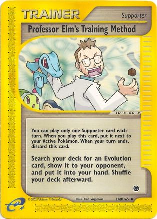 Professor Elm's Training Method - 148/165 - Uncommon - Reverse Holo