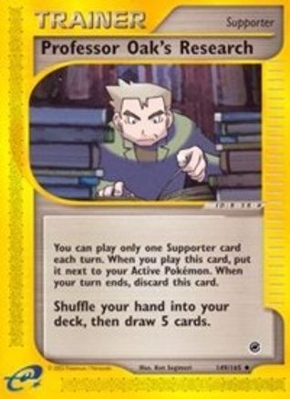 Professor Oak's Research - 149/165 - Uncommon - Reverse Holo