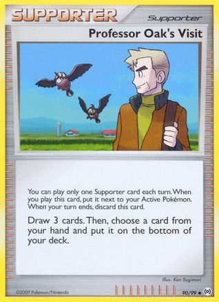 Professor Oak's Visit - 90/99 - Uncommon