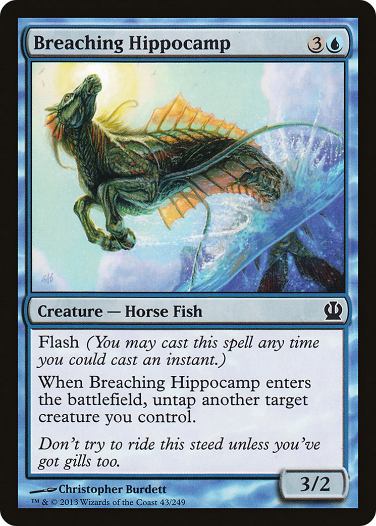 Breaching Hippocamp (THS-043)  Foil