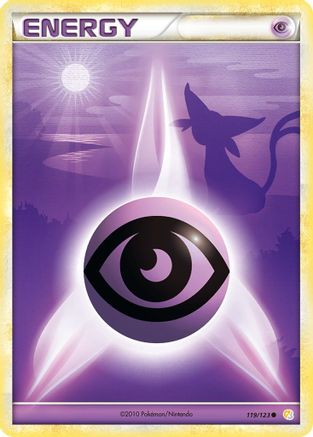 Psychic Energy - 119/123 - Common - Reverse Holo