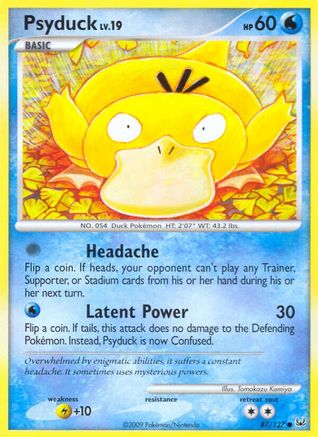 Psyduck - 87/127 - Common - Reverse Holo