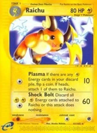 Raichu (61) - 61/165 - Rare