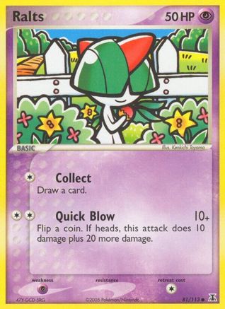 Ralts - 81/113 - Common - Reverse Holo