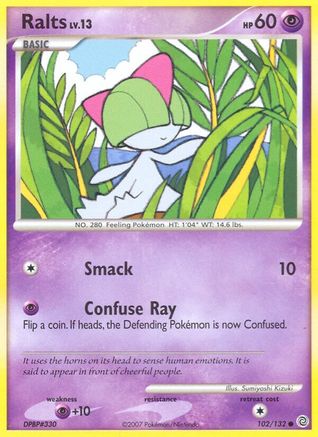 Ralts - 102/132 - Common - Reverse Holo