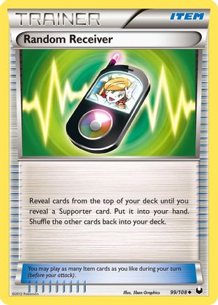 Random Receiver - 99/108 - Uncommon - Reverse Holo