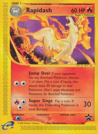 Rapidash (51) - 51/53 - Promo