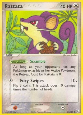 Rattata - 71/109 - Common - Reverse Holo